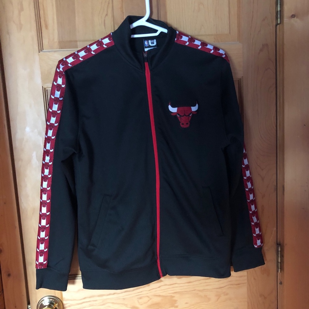 NBA Chicago Bulls Zip Up Jacket, Size Large